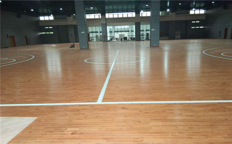 江西運動木地板施工