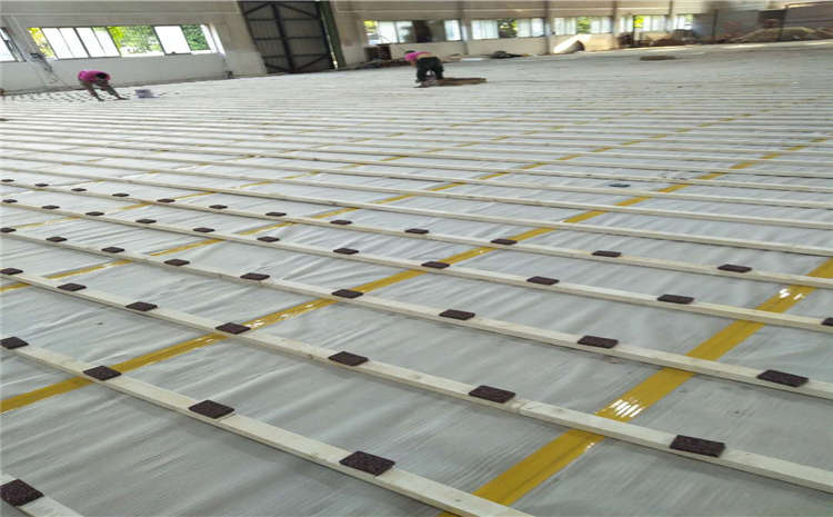 常見的運動木地板圖片