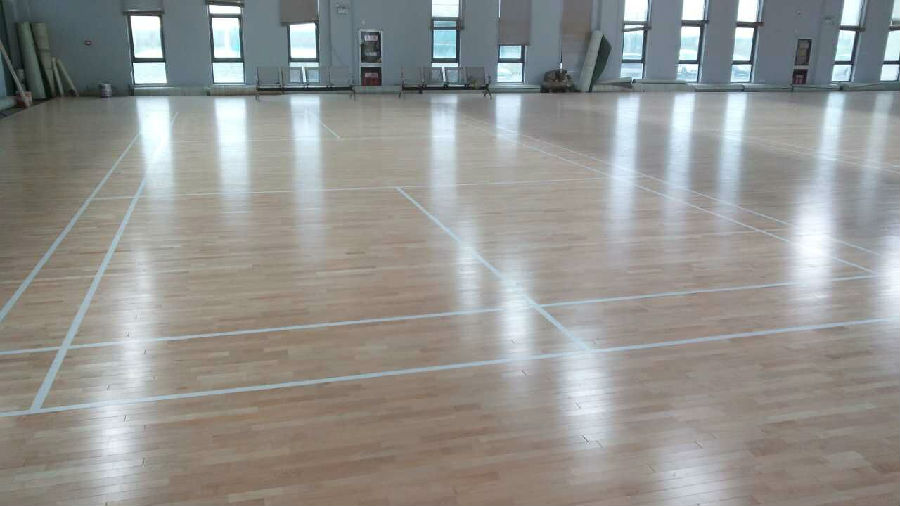 安徽銅陵有色金冠銅業(yè)文體活動中心運動木地板
