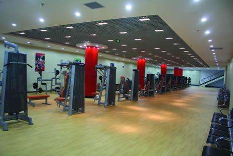 健身房運(yùn)動地板，健身房木地板，健身房地板