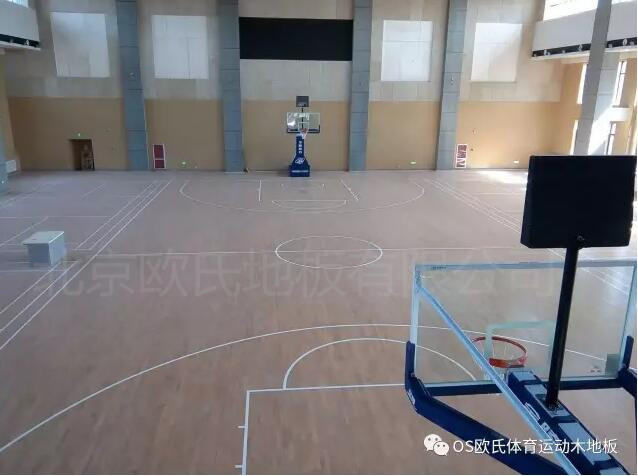 淄博市桓臺縣城南學(xué)校體育館木地板案例圖5 淄博市桓臺縣城南學(xué)校體育館木地板案例圖5