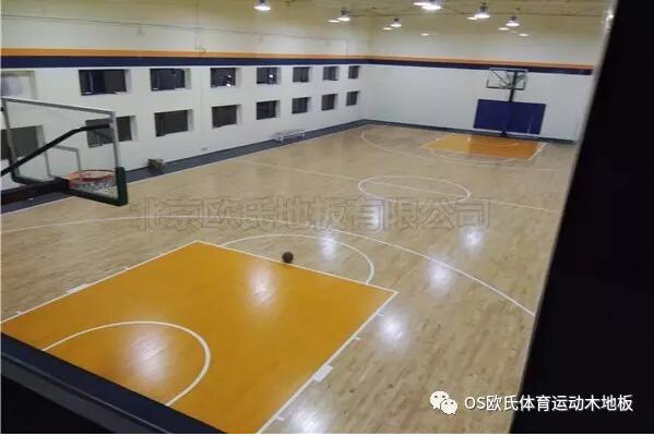 北京豐臺(tái)Game on籃球木地板場館成功案例-圖1