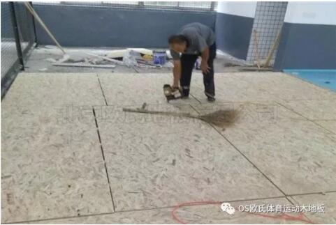 杭州富陽(yáng)區(qū)23籃球館木地板成功案例