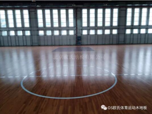 長沙市明德啟南中學體育館木地板成功案例