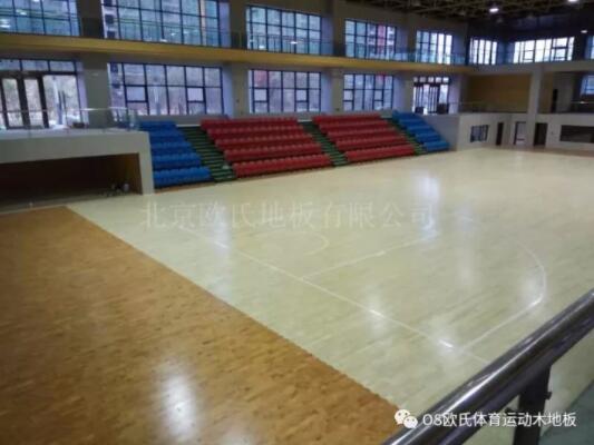 登封市工人文化宮籃球館木地板成功案例 登封市工人文化宮籃球館木地板成功案例