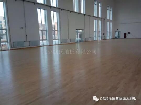 呼和浩特市呼鐵公安局警訓(xùn)基地體育木地板案例 呼和浩特市呼鐵公安局警訓(xùn)基地體育木地板案例