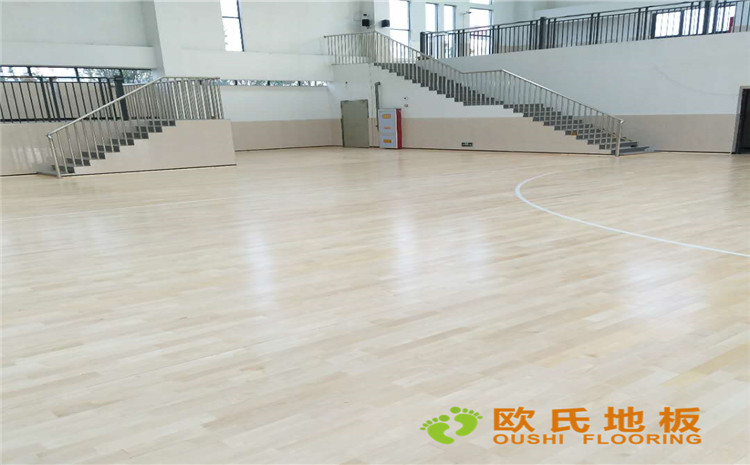 贛州市寧都縣城關(guān)小學(xué)九章路校區(qū)體育館木地板-歐氏運(yùn)動(dòng)木地板