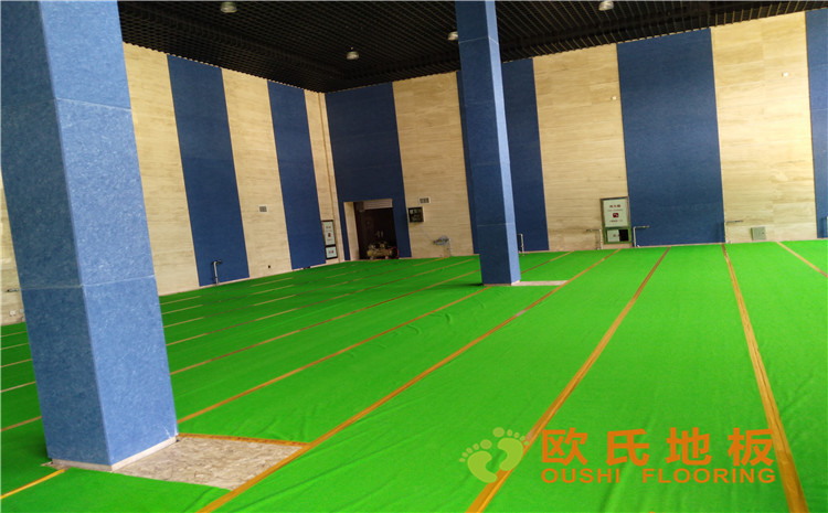 內(nèi)蒙古赤峰市**稅務(wù)總局職工活動(dòng)中心木地板案例-歐氏運(yùn)動(dòng)木地板